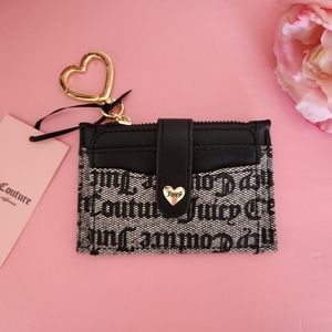 Juicy Couture Pile On Tab Elongated card case